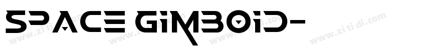 Space Gimboid字体转换